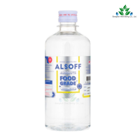 Alsoff แอลกอฮอล์ฟู้ดเกรด 450 ml. ALSOFF Hand Sanitizing Absolute (Food Grade) เกรดอาหาร เช็ดภาชนะได้