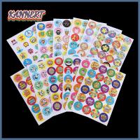 KANNERT 240pcs การ์ตูน รางวัล แม่ครู อุปกรณ์การเรียน ป้ายสรรเสริญ สติ๊กเกอร์เครื่องเขียน สติ๊กเกอร์รางวัล ตกแต่งอัลบั้มรูป