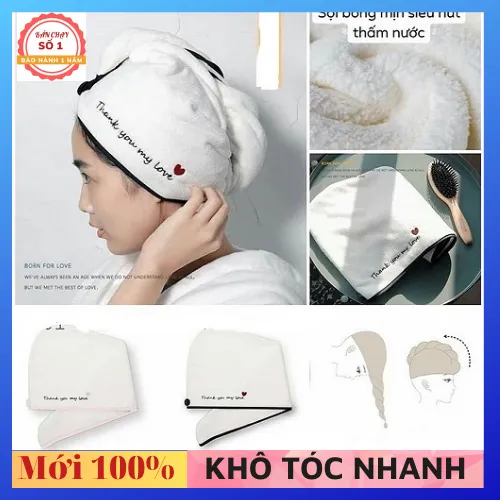 cách quấn khăn sau khi tắm