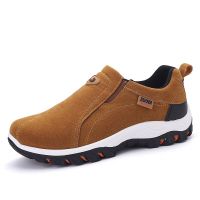 New Mens Casual Sneakers Outdoor Light Slip on Walking Shoes for Men Loafers Breathable Flat Shoes Male Footwear Plus Size 48