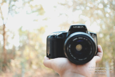 ขายกล้องฟิล์ม Minolta a5xi serial 13201860 พร้อมเลนส์ Sigma 60-200mm