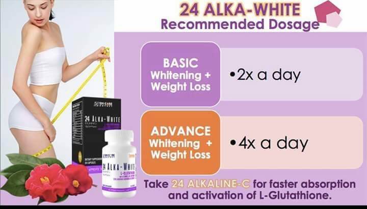 24 Alka White (glutathione) | Lazada PH