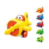 Devo Toys ของเล่นเสริมพัฒนาการ ของเล่นฝึกทักษะ ของเล่นเด็ก mini plane toys ของเล่นเครื่องบินไขลาน (ไม่ใส่ถ่าน)