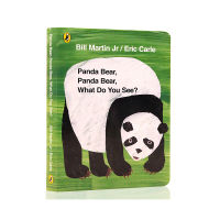 Original English original English original panda bear, panda bear, what do you see cardboard book panda Eric Carle grandpa Ivy League dad book list recommendation