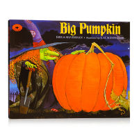 English original genuine big pumpkin big Pumpkin Halloween theme fun picture book childrens English Enlightenment picture story book bedtime reading