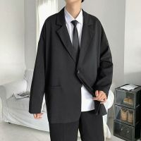 Spring and autumn new dk uniforms casual all-match suit suit male ruffian handsome jk small suit jac春秋新款dk制服休闲百搭西装套装男痞帅jk小西装外套学院风班服潮