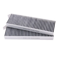 6447XF 80 For Citroen C4 Grand Picasso Berlingo Peugeot 3008 5008 Partner Car Pollen Cabin Air Conditioning AC Filter X2