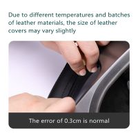 Car Steering Wheel Cover Artificial Leather id For Kia Forte Soul Rio 2009-2021 Steering- Wheel Cover Wrap Car Accessories