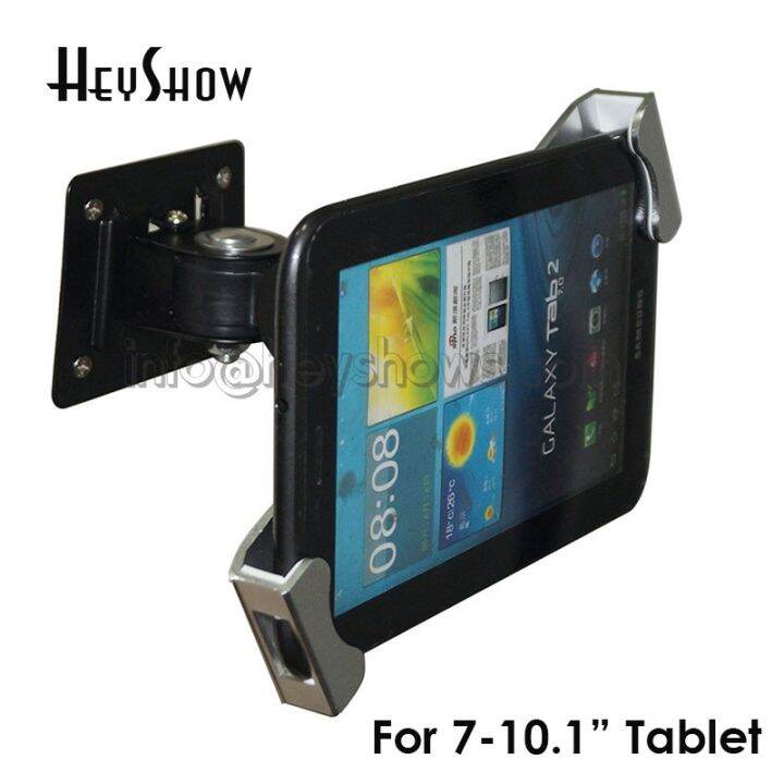Ipad Security Stand Base Flexible Metal Tablet Wall Desk Mount Tablet