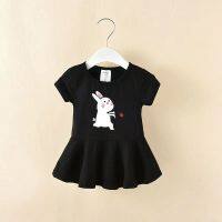 2023 New Little Girls Wear Bunny Pattern Children Summer Dress  by Hs2023