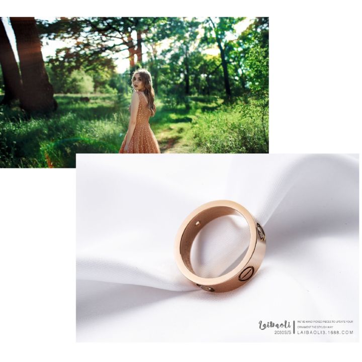 stainless-ring-korean-jewelry-wedding-single-couple-ring-gold-lady-fashion