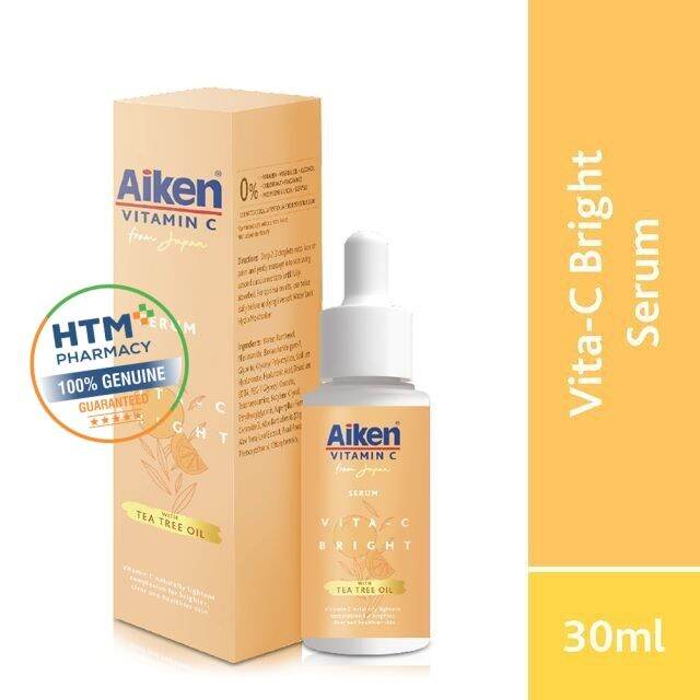 Aiken Vita-C Bright Serum 30ml | Lazada