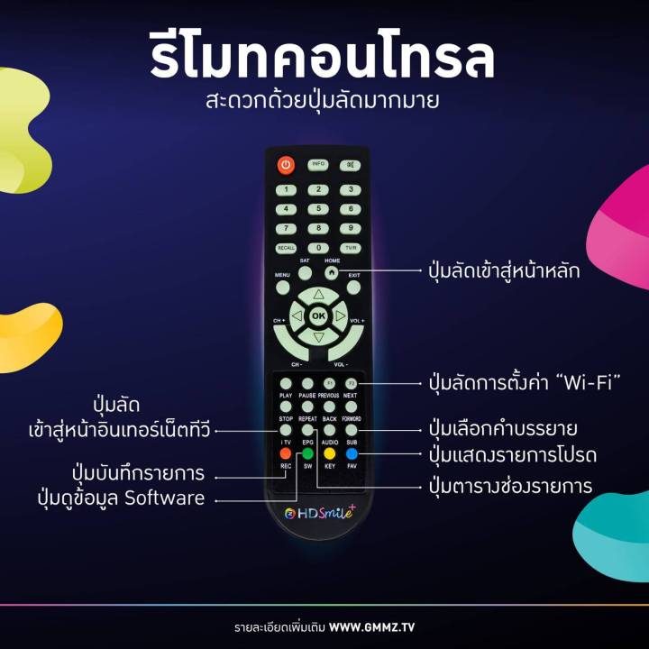 gmm-zรุ่นhd-smile-plus-เสาwifi-รับชมได้-2ระบบ-ทั้งระบบจานดาวเทียมและอินเตอร์เน็ต