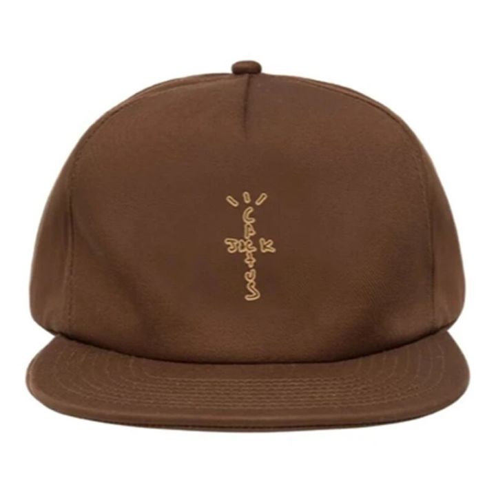 หมวกแก๊ปปักลายแคคตัสแจ็คสแนปแบคผ้าฝ้ายหมวกเบสบอลฮิปฮอปปรับได้สำหรับผู้ชายผู้หญิงหมวกพ่อกระดูกดรอปชิป