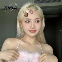 TIMIA Barbiestyle รักหัวใจตุ๊กตาบาร์บี้ตัวอักษรกิ๊ฟติดผมเพชรอะนิเมะฮาราจูกุสาวหวาน