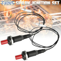 Piezo Spark Ignition Push Button Igniter ทนต่ออุณหภูมิสูงติดตั้งง่าย Gas Grill Kit พร้อม Cable