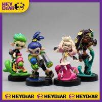 10Cm Amiibo Nintendo Splatoon 3ฟิกเกอร์อนิเมะ3D Pearl Marina ตุ๊กตานางแบบพีวีซีหุ่นแอ็คชั่นของเล่นแบบชุดสะสม K ของขวัญ