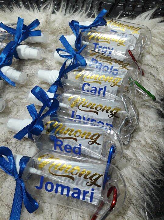 10 PIECES ALCOHOL SPRAY BOTTLE SOUVENIR Lazada PH