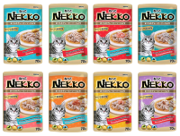 Nekko อาหารเปียกสูตรเกวี่แบบซอง 70g