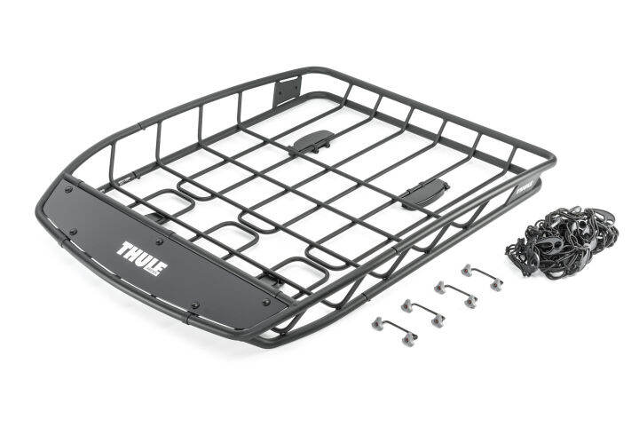 แร็คหลังคา-ทูเล่-thule-canyon-xt-basket-สีดำ