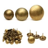 10/25PCS Tapissier Clous Antique Bronze Color Upholstery Nails Furniture Tacks Pushpins Hardware Decor