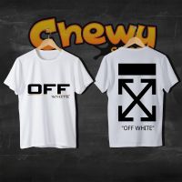 เสื้อยืดพรีเมี่ยมHH OFF WHITE เสื้อยืดผ้าคอตตอน 100% เสื้อยืดผ้าฝ้าย