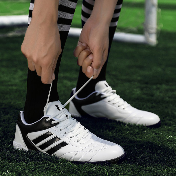 รองเท้าเด็กประถมการฝึกอบรมรองเท้าฟุตบอลมืออาชีพรองเท้าฟุตบอลสนามหญ้ารองเท้าฟุตบอลรองเท้ากีฬารองเท้าฟุตบอลสำหรับผู้ชายและเด็กรองเท้าฟุตบอลในร่มรองเท้าฟุตบอลห้า-a-side-รองเท้าฟุตบอล-tf