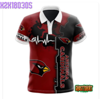 Arizona Cardinals Beating Curve Polo Shirt