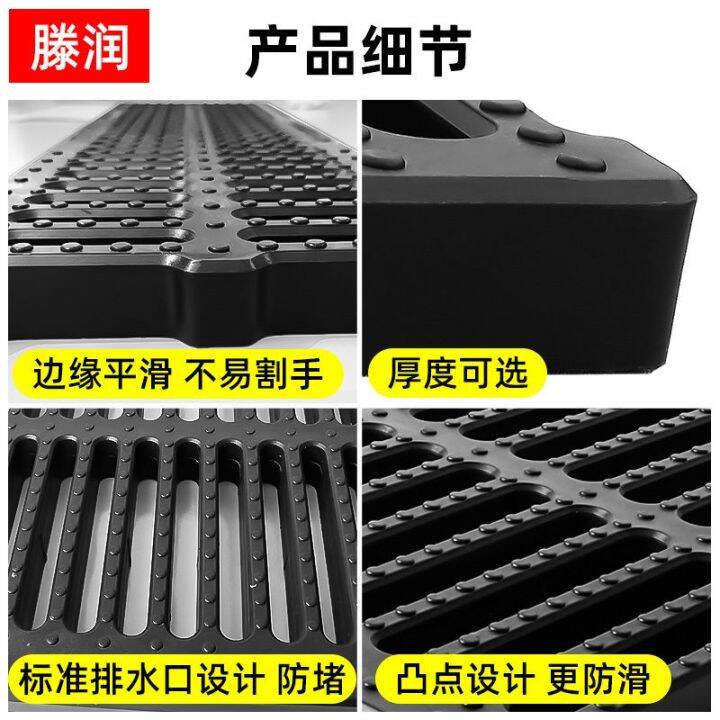 manhole-cover-polymer-plastic-drainage-ditch-cover-water-grate-composite-kitchen-sewer-sewer-trench-cover-anti-rat