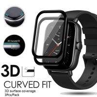 Tempered Soft Glass For Amazfit GTS 2 Mini 2e Screen Protector Fiberglass Full Protective TPU pantalla Amazfit GTS 3 Accessories Screen Protectors