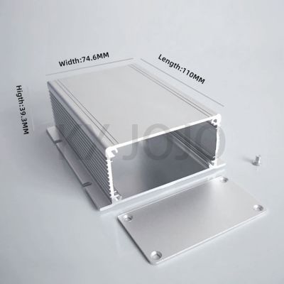 ❣♘ Aluminum Enclosure 88x39x100/110mm Waterproof Box Split Circuit Board Alloy Power Supply Box DIY