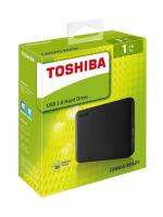 TOSHIBA เอ็กซ์เทอนอล ฮาร์ดไดรฟ์ (1TB, สีดำ) รุ่น TSB-HDTP210AK3AA