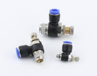 10pcs SL 8 Tube O/D 8mm Air Flow Speed Control Valve Male Thread 01/02/03/04 Pneumatic Connectors