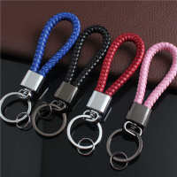 Mens and Womens Simple Braided Rope Keychain Pendant Creative Handmade Key Rope Key Chain Couple Pendant