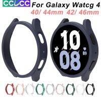 กรอบนาฬิกา CCLCC สำหรับนาฬิกา Samsung Galaxy 4/5 44มม. 40มม. เคสพีซีกันชนป้องกันด้านสำหรับ Galaxy Watch 5pro เคสป้องกัน45มม.