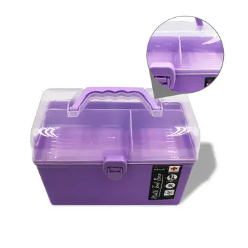 Ingco 14 Plastic Tool Box Organizer with Tray 10kg capacity PP Material