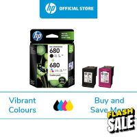 HP 680 Color/Black Ink Combo 2/ Black Ink Cartridge #หมึกสี  #หมึกปริ้นเตอร์  #หมึกเครื่องปริ้น hp #หมึกปริ้น  #ตลับหมึก