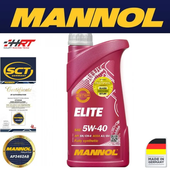 MANNOL Elite 5W-40 7903 - Mannol America