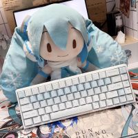 140ปุ่มชุด Snow Miku Keycaps PBT Dye Sublimation การ์ตูนอะนิเมะ Gaming Key Caps Cherry Profile Keycap สำหรับ MX Switch Keyboard