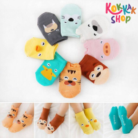 (ก๊อกแก๊ก) ถุงเท้าเด็ก KIDs SOCK ใส่ได้ตั้งแต่ แรกเกิด ถึง 2 ขวบมีกันลื่น ลายน่ารัก เนื้อผ้าหนานิ่ม ซักง่าย ใส่สบาย ราคาถูก คุณภาพดี ถุงเท้า