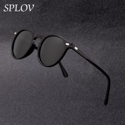 2021 New Fashion Men Polarized Sunglasses Women Round TAC Lens TR90 Frame Brand Designer Driving Sun Glasses Oculos De Sol UV400