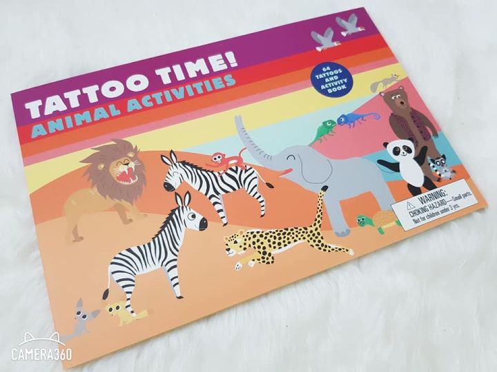 tattoo-times-animals-adventures-เกมส์ฝึกสมอง-tattoo-สัตว์ต่างๆมากมาย-ติดได้2-3วัน-อาบน้ำไม่หลุด-non-toxic-จากuk