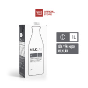Sữa hạt yến mạch cao cấp ít đường MilkLab Yến mạch từ Úc hộp 1 lít