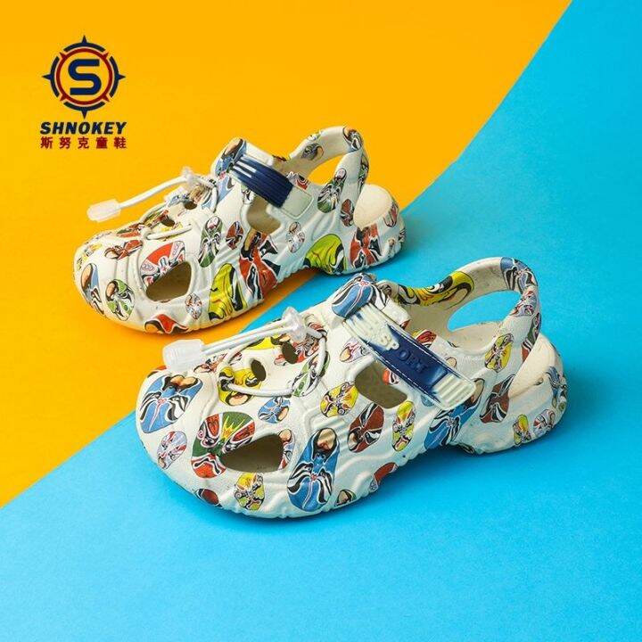 hot-sale-snook-childrens-baotou-sandals-2023-summer-new-boys-and-girls-soft-bottom-non-slip-sports-hollow-beach-shoes