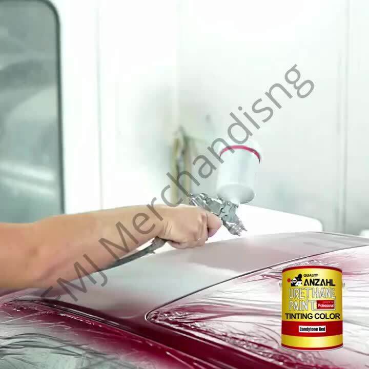 EMJ Anzahl Silver and Candytone Urethane Paint in 14, 12 and 34 Liter