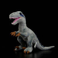 จำลอง Reallife Velociraptor ของเล่นตุ๊กตานุ่มตุ๊กตาสัตว์รุ่นสมจริงการ์ตูนตุ๊กตาสำหรับเด็กเด็กของขวัญคริสต์มาส