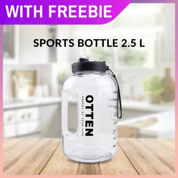 Water Jug - 2.5L Big Water Bottle Large Reusable Water Bottle