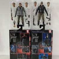 NECA T Erminator รูป A Rnold S Chwarzenegger วันพิพากษา T-800ตัวเลขการกระทำของสะสมของเล่นรุ่น