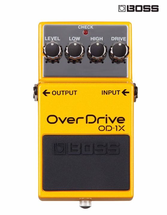 boss-od-1x-overdrive-เอฟเฟคกีตาร์-เสียงโอเวอร์ไดรฟ์-ที่สามารถให้เสียงแตกระดับโอเวอร์คลาสสิก-แถมฟรีถ่านพร้อมใช้งาน-made-in-japan