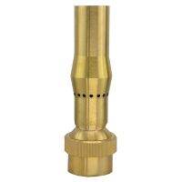 3/4 Inch Brass Foam Jet Fountain Nozzles Garden Landscape Fountain Adjustable Multi-Spray Nozzle Garden Pond Decoration Fountain Equipment